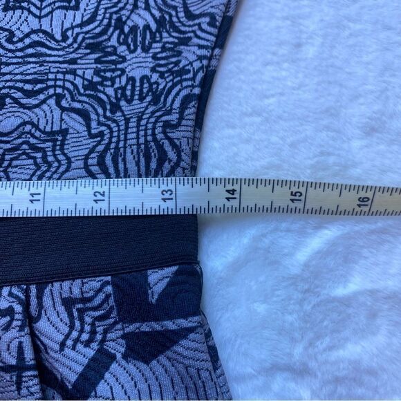 Desigual Gray and Black Geo Design Sleeveless Dress - Picture 11 of 12